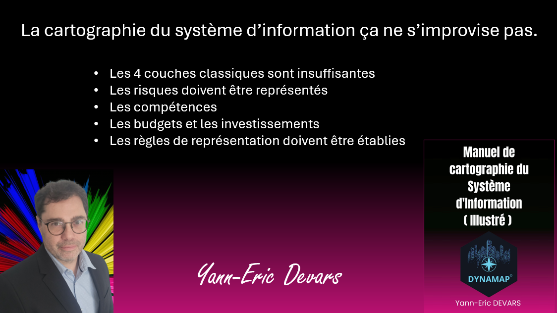 La cartographie du système d’information ça ne s'improvise pas