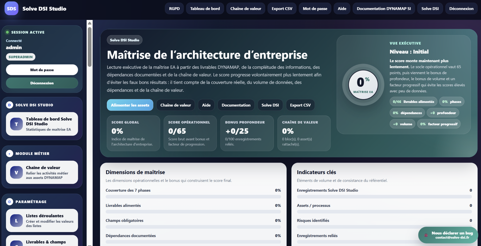 Solve DSI Studio, un freeware et un logiciel complet d'architecture d'entreprise Solve DSI Studio, un freeware et un logiciel complet d'architecture d'entreprise pour faciliter l'intégration de celle-ci dans votre organis