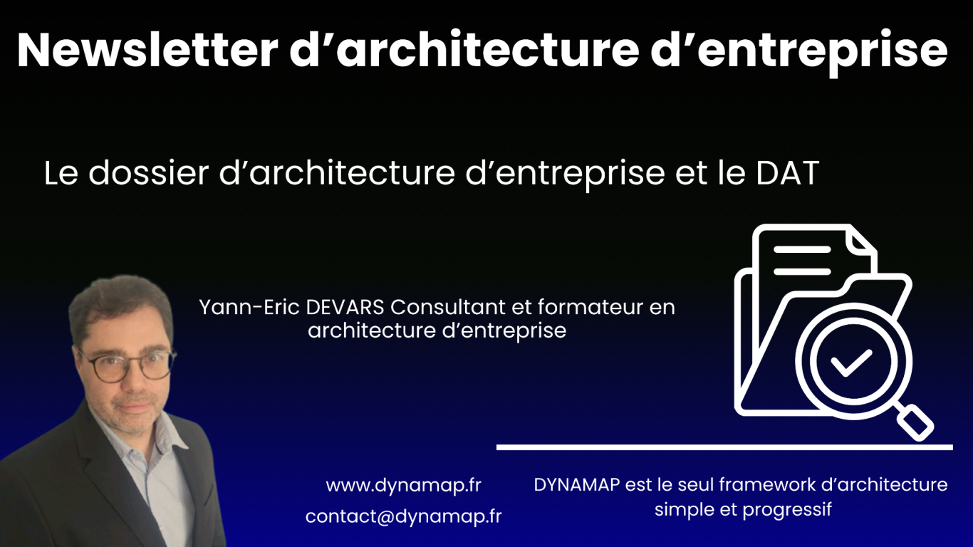 Dossier d'architecture général et dossier d'architecture technique Dossier d'architecture général et dossier d'architecture technique